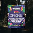 Sonórica 2025. Un projet de Design graphique et Illustration numérique de Artídoto Estudio - 01.09.2026