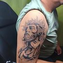 Jisus. Un progetto di Design di tatuaggi di j_lokotron_007 - 02.09.2026
