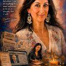 Daphne Caruana Galizia. Een project van Traditionele illustratie y Digitale illustratie van Mentiradeloro Esther Cuesta - 03.09.2026