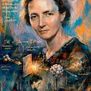 Irène Joliot-Curie. Un projet de Illustration traditionnelle, Dessin et Illustration numérique de Mentiradeloro Esther Cuesta - 05.09.2026