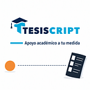 TESISCRIPT nueva publicación. Projekt z dziedziny Design, Branding i identyfikacja wizualna, Projektowanie graficzne, Typografia, Projektowanie logotypów i Projektowanie typografii użytkownika ROCIO CAJAMARCA RUIZ - 08.09.2026