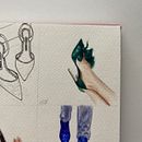 Fashion illustration  . Ilustrasi tradisional, Seni Rupa, Dan Desain Tekstil proyek oleh Evgeniya Karna - 09.13.2026