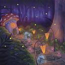 The Hidden Mushroom House. Un projet de Dessin et Illustration numérique de Pia - 16.09.2026
