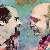 Gerald and Cullen. Traditional illustration project by Rafael Ricoy Olariaga - 06.18.2009