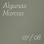 Algunas Marcas - 2007 / 2008. Design project by FURIA. - 07.14.2009
