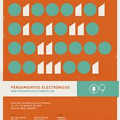Pensamientos Electrónicos. Design, and Traditional illustration project by Miguel Ángel Sánchez Rubio - 07.31.2009