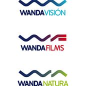 Familia logotipos Wanda. Design project by Nano Rivas - 08.12.2009