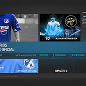 Sitio Web Saeta Colombia. Design project by Cesar Mattar - 08.30.2009