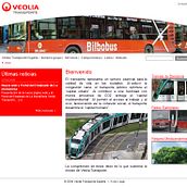 portal Veolia Transporte España. Un progetto di Design, Programmazione e UX / UI di Elena Dalmau Castro - 05.10.2009
