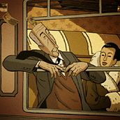 Arrugas. Motion Graphics, Traditional illustration, Film, Video, and TV project by Vicente Mallols - 10.06.2009