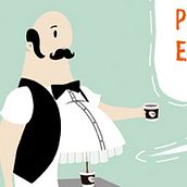 Prensa | Cafeblanc Vending. Design, Traditional illustration, and Advertising project by Joan Pérez - 01.19.2010