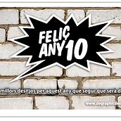 feliç any 10. Design, and Advertising project by enric sabaté - 01.22.2010