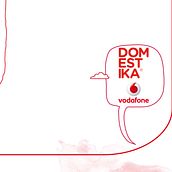 PROPUESTA CONCURSO DOMESTIKA-VODAFONE. Un proyecto de Diseño, Ilustración tradicional y Publicidad de emepele - 28.01.2010