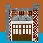 Bopi Art creative map. Design, Traditional illustration, and Advertising project by Chen - 02.02.2010