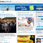 LA PRENSA. Design, Programming, UX / UI & IT project by quintajose - 02.04.2010