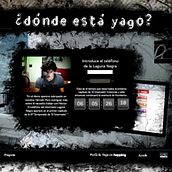 ¿Dónde está Yago?. UX / UI, and Advertising project by José Ignacio Forteza Ramos - 02.09.2010