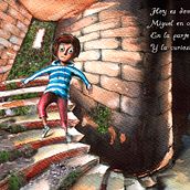 cuento. Traditional illustration project by eneko azpiroz - 03.04.2010