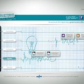 Observatorio de la Era Aquarius. Design, Motion Graphics, Programming, UX / UI, IT, and Advertising project by sanjuro - 03.08.2010