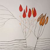 flores. Traditional illustration project by Jorgina Miralles Castelló - 03.09.2010
