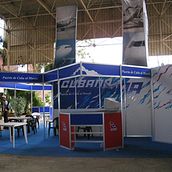 Stand Cubana de Aviación FIHAV 2004. Design, 3D, and Advertising project by Nery Rodriguez Morffi - 04.01.2010