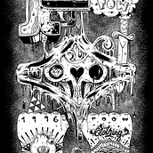 pow clothing. Design, and Traditional illustration project by devoner gonzalez - 04.15.2010