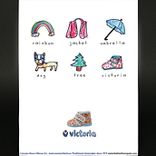 Victoria Shoes Graphic Ad. Un projet de Design  et Illustration traditionnelle de Dracula Studio - 05.05.2010