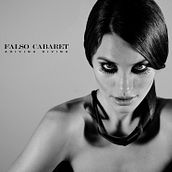 Portada "Falso Cabaret"( disco ep de 5 canciones). Un proyecto de Diseño, Informática, Fotografía y Publicidad de Dave Rodríguez - 11.05.2010