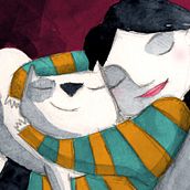 Nino y Laia. Traditional illustration project by Irene Esteve - 06.01.2010