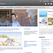 Aqui Popular Ein Projekt aus dem Bereich Design und Programmierung von Koldo Hernández Martín - 26.05.2010