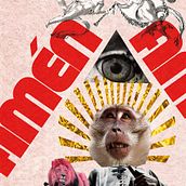 Ofú teatro presenta: “Amén Amén”. Design, Traditional illustration, Art Direction, Graphic Design, T, and pograph project by J.M. Chafino - 05.31.2010