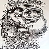 Ñaca ñaca . Traditional illustration project by Andi Rivas - 06.09.2010