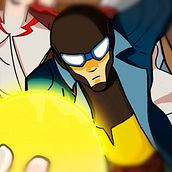 Altair y la luz del Poder. Design, Motion Graphics, Traditional illustration, Film, Video, TV, and 3D project by jose manuel del solar - 07.23.2010