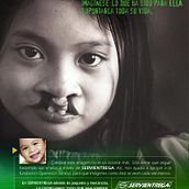 Niños con Labio leporino y paladar endido. Design, Photograph, and Advertising project by Felipe Ruiz - 07.27.2010