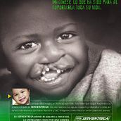Niños con Labio leporino y paladar endido. Design, Photograph, and Advertising project by Felipe Ruiz - 07.27.2010