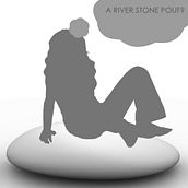 The stone pouf. Un proyecto de  de dlux_estudio - 05.08.2010