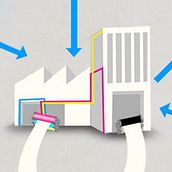 Infografía reprografía. Design, and Traditional illustration project by Miguel Ángel Mateo Robles - 09.03.2010