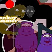 monkey summer tour. Een project van  Ontwerp, Motion Graphics y Traditionele illustratie van David Labiano - 07.09.2010