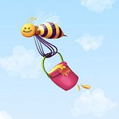 Sweet bee. Traditional illustration project by Anthony Sauce - 09.27.2010