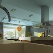 cocina moderna. Ein Projekt aus dem Bereich Design, 3D und Fotografie von ivan_perez - 05.10.2010