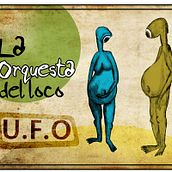 caratulas CD La Orquesta del Loco. Design, Traditional illustration, Music, and Advertising project by Salud - 10.13.2010