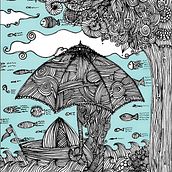 Re-verso Project. Design, and Traditional illustration project by Sol Lavilla - 10.25.2010