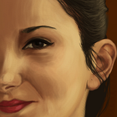 Retrato Elena. Un proyecto de Ilustración tradicional de Bruno Carbonell - 24.11.2010