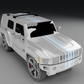 Hummer H3. 3D project by Felipe Cambas Cancelo - 11.02.2010