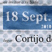 Invitación de Boda. Un proyecto de Diseño de Jorge de Guzmán - 22.11.2010