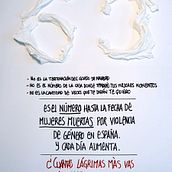¿Cuántas lágrimas más vas a dejar derramar?. Design, and Photograph project by JuanMa Salvi - 11.25.2010