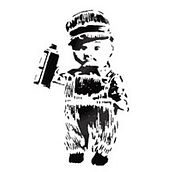 stencilboy.net. Design, and Traditional illustration project by el pixel vivo - 12.10.2010