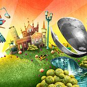 Malena vuela como ninguna. Un projet de Illustration traditionnelle de martin_badia - 22.12.2010