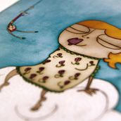 ChiquiOcio November. Design, and Traditional illustration project by mielworks! design team - 12.28.2010