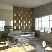 Algunos Interiores en 3D. 3D project by Evelyn Saenz Guijarro - 01.12.2011