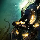 Cthulhu. Design, Traditional illustration, and 3D project by Javier Montañés - 01.20.2011